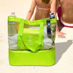HolidaySport Kombinovaná plážová taška s termo přihrádkou