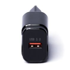 WOZINSKY Wozinsky USB 3.0 Adaptér - Síťová nabíječka - Černá KP26528