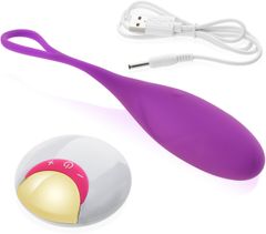 XSARA Vibrační vajíčko na dálkové ovládání silikonové sex vajíčko ke stimulaci - 10 funkcí - 70842077