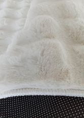 4sleep Kusový koberec MERLIN 3D bílý Bílá MERLIN 3D 30/30/100 160x200 2cm až 2,9cm Jednobarevný