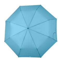 Perletti Dámský skládací deštník COLORINO / světle modrá, 26292