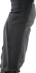 Dainese Moto kalhoty PONY 3 matné černé kožené - zkrácené 27