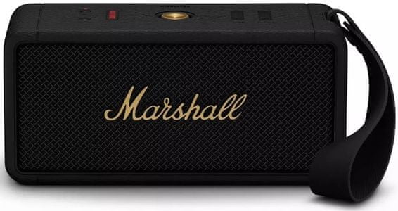 Reproduktor Marshall middleton bluetooth 10 metrů 5.1 aux in vstup skvělý zvuk retro provedení mobilní aplikace ovládací panel