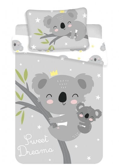 Jerry Fabrics  Povlečení do postýlky Koala Sweet dreams baby 100x135, 40x60 cm