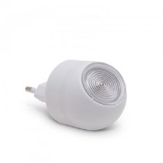 PHENOM  LED noční směrová lampička 1W/230V se světelným senzorem a otočnou hlavou