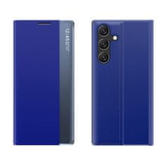 MG Sleep Case knížkové pouzdro na Samsung Galaxy A24 4G, modré