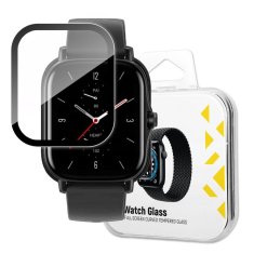MG Watch Glass Hybrid ochranné sklo na Xiaomi Amazfit GTS 2, černé