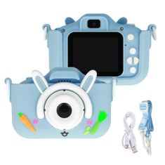 MG C10 Rabbit dětský fotoaparát, modrý