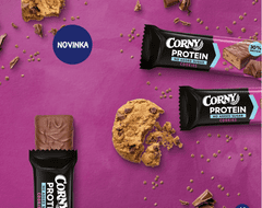 Corny Protein 30 % tyčinka cookies 18 x 50 g