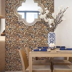 HOME & MARKER® 3D Tapeta na zeď, Samolepící tapeta na zeď v imitaci kamene 30 x 30 cm (10ks) | STONEBLOCKS
