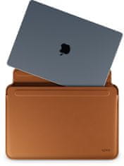 EPICO kožený obal pro Apple MacBook Air/Pro 13,3", hnědá