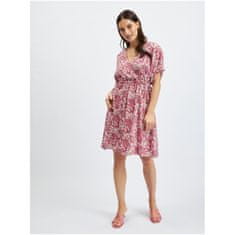 Orsay Růžové dámské vzorované šaty ORSAY_442282317000 38