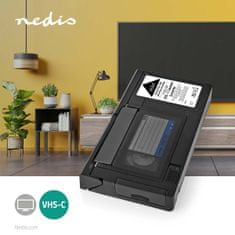 Nedis VCON110BK adaptér pro kazety VHS-C na VHS