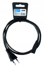 iBOX Napájecí kabel IKZ3 Schuko IEC320 C7 1.5m 