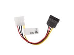 Lanberg Napájecí kabel SATA 15-pin - Molex 4-pin
