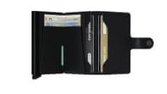 Secrid Černá peněženka SECRID Miniwallet Crisple Black