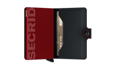 Secrid Peněženka SECRID Miniwallet Matte MM-Black&Red SECRID