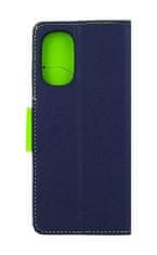 TopQ Pouzdro Motorola Moto G51 5G knížkové modré 95440