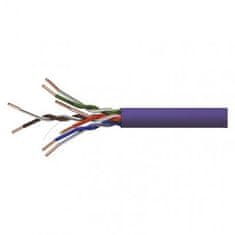 Emos Datový kabel UTP CAT 5E LSZH, S9129 305m, fialový 2309010090