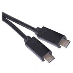 Emos SM7022BL Nabíjecí a datový kabel USB-C 3.1 / USB-C 3.1, 1 m, černý 2335072200