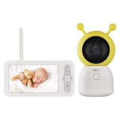 Emos GoSmart otočná dětská chůvička IP-500 H4052 GUARD s monitorem a wifi, bílá 3024040520