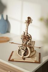 Robotime Dřevěné mechanické puzzle kouzelné violoncello