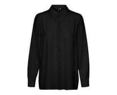 Vero Moda Dámská košile VMVIVI Regular Fit 10283143 Black (Velikost S)
