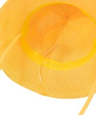 Beauty Girls Letní klobouček s pohyblivýma ušima -Žlutý