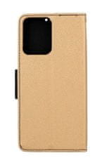 TopQ Pouzdro Xiaomi Redmi Note 12 knížkové zlaté 95468