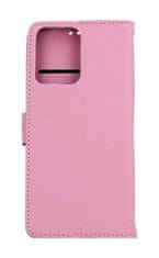 TopQ Pouzdro Xiaomi Redmi Note 12 knížkové světle růžové s přezkou 95406
