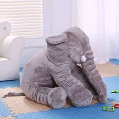 Mikamax Velký plyšový slon - 60 cm