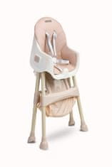 Caretero Jídelní židlička 2v1 CARETERO Bill pink