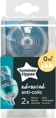 Tommee Tippee Tommee Tippee Silikonová savička Tommee Tippee Advanced 0 +, 2 ks 0-3měsíců