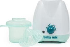 Baby Mix Elektrický ohřívač lahví a dětské stravy s příslušenstvím Baby Mix zelený