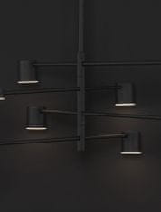 Nova Luce LED lustr Nordik černá 950 mm
