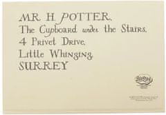 CurePink Poznámkový A5 blok Harry Potter: Dopis o přijetí z Bradavic (14,8 x 21 cm)