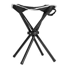 NILLS CAMP skládací stolička NC3010 černá