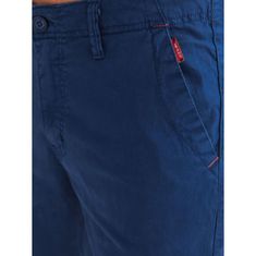 Dstreet Pánské krátké šortky chinos CARLOS modré sx2326 3XL