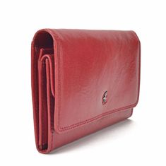 COSSET červená dámská peněženka 4427 Komodo CV
