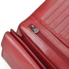 COSSET červená dámská peněženka 4427 Komodo CV