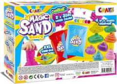 Kinetický písek Magic sand Activity box