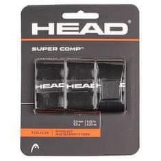 Head Super Comp overgrip omotávka tl. 0,5 mm černá Balení: 3 ks