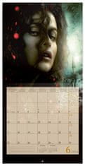 Grooters Poznámkový kalendář Harry Potter 2024, 30 × 30 cm