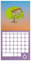 Grooters Poznámkový kalendář Malý princ 2024, 30 × 30 cm