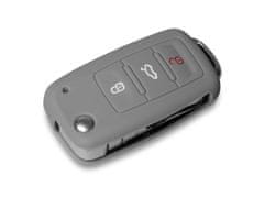Escape6 žluté ochranné silikonové pouzdro na klíč pro VW/Seat/Škoda s vystřelovacím klíčem