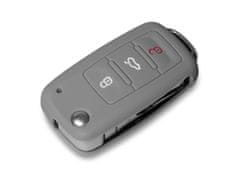 Escape6 bílé ochranné silikonové pouzdro na klíč pro VW/Seat/Škoda s vystřelovacím klíčem