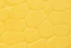 Protiskluzová koupelnová předložka 3D 0133 yellow 40x50
