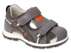 Befado chlapecké sandálky BOW 170P073 šedé, velikost 23