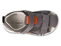 Befado chlapecké sandálky BOW 170P073 šedé, velikost 23