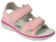 Befado dívčí sandálky RUNNER 066Y101 světle růžové, velikost 32